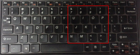 教大家笔记本键盘切换方法(笔记本电脑切换数字键盘？)