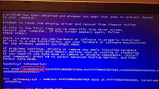 电脑蓝屏代码0x0000116报错是怎么回事   蓝屏代码0x00(0x0000003b电脑蓝屏？)