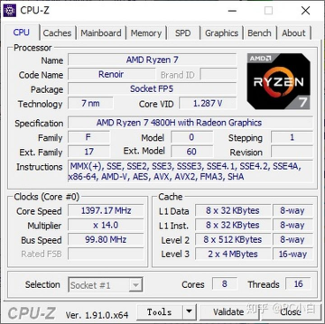 AMD 推出全新处理器 r7 4800h核显性能测评(amd核显性能排行？)