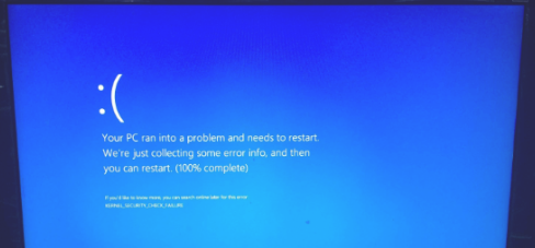电脑出现蓝屏是怎么回事(蓝屏之后重启屏幕不亮？)