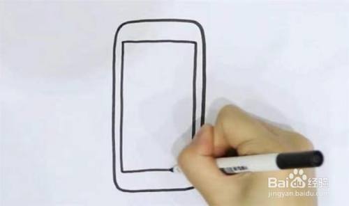 手机的简笔画怎么画,手机上画画怎么画（画一幅远离手机的画）